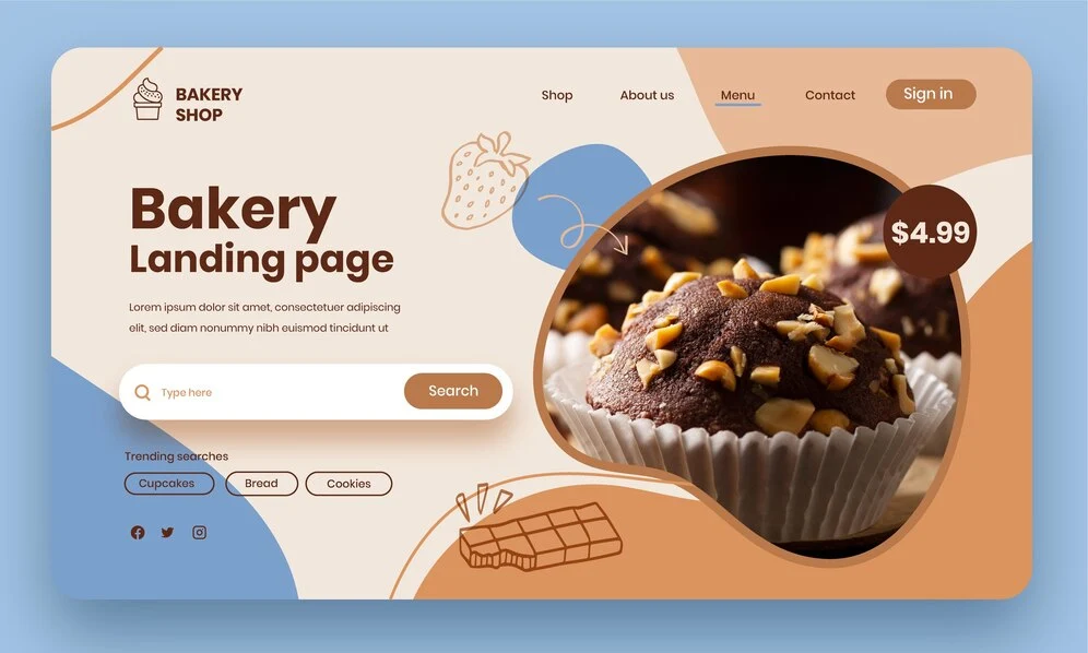 Best bakery website development company, Best bakery website design company, Bakery website development, Bakery website design